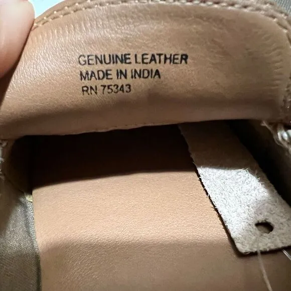 Joie Tan Genuine Leather Driver Loafers Women's 7.5 NEW