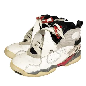 Jordan 8 Size 7 Youth Retro Bugs Bunny 305368-103 White Gray Red Sneakers