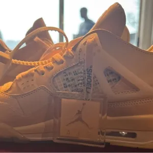 Jordan Cream Sneakers with Iconic Design