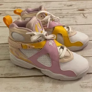 Jordan Kids Air Jordan 8 Retro &quot;Arctic Punch&quot; Sneakers Size 5 Youth