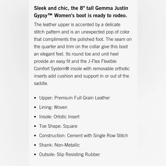 Justin Gypsy Gemma GY9905 Black and Turquoise Leather Boots