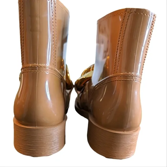 JW Anderson Chain-Embellished Pull-On Ankle Boots...Size 6