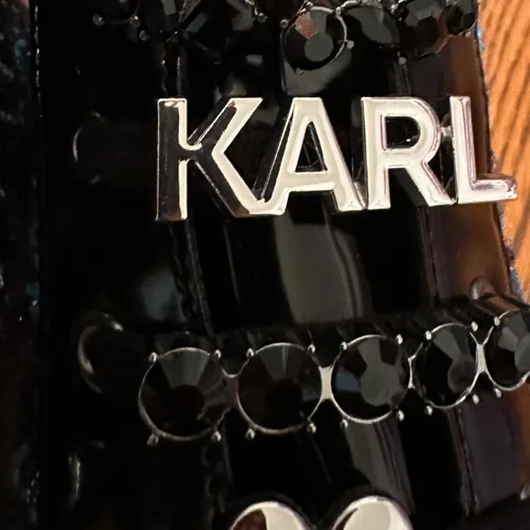Karl Lagerfeld boots  size 8 1/2