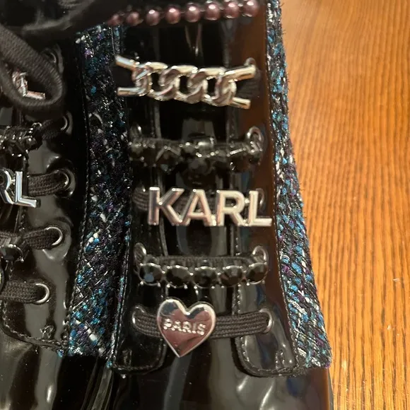 Karl Lagerfeld boots  size 8 1/2