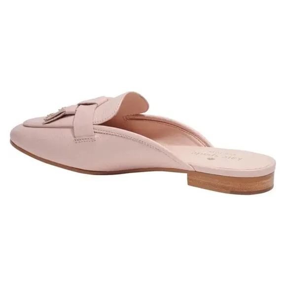 KATE Spade BNWT &quot;Berkley&quot; pink slip on muless NEW flats tassel