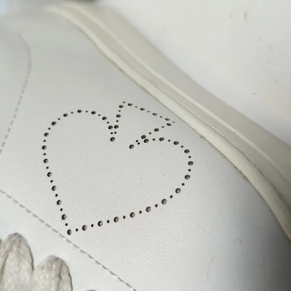 Kate Spade New York Angelise white leather sneakers womans size 8 EU 38.5