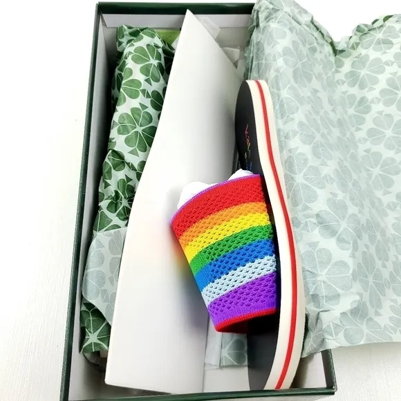 kate spade new york Spectrum Rainbow Sandals size 7 new in box
