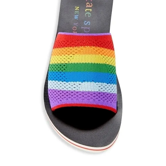 kate spade new york Spectrum Rainbow Sandals size 7 new in box
