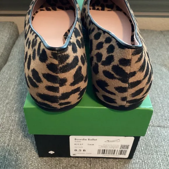 kate spade new york Women's Bowdie Ballet Flats, size 8.5