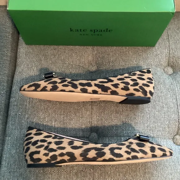 kate spade new york Women's Bowdie Ballet Flats, size 8.5