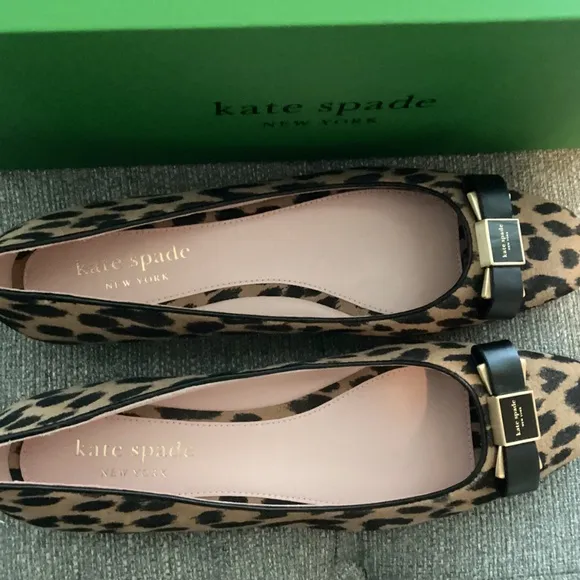 kate spade new york Women's Bowdie Ballet Flats, size 8.5