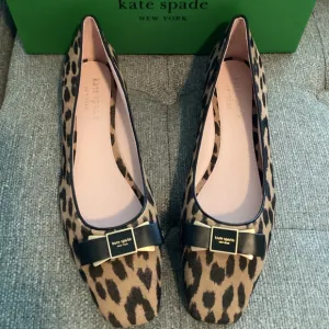 kate spade new york Women's Bowdie Ballet Flats, size 8.5