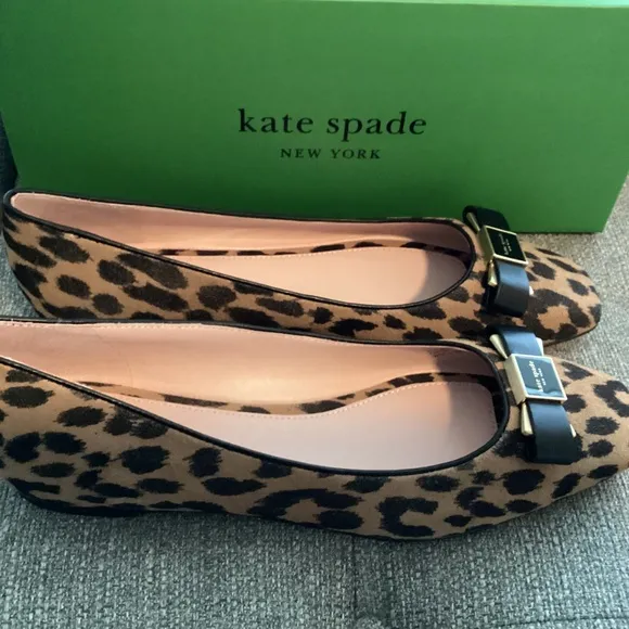 kate spade new york Women's Bowdie Ballet Flats, size 8.5