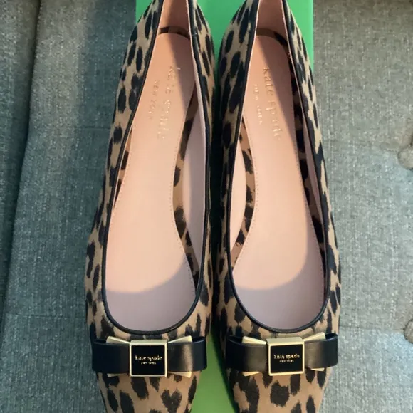 kate spade new york Women's Bowdie Ballet Flats, size 8.5