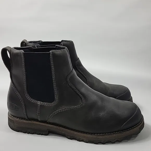 Keen The 59 Chelsea II Boot Mens Brown  Leather Pull On Ankle Boots Size 8
