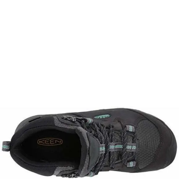 KEEN WOMEN'S STEENS MID HEIGHT DUARBLE LEATHER WATERPROOF HIKING BOOTS, STE