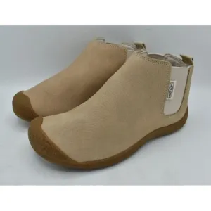Keen Womens Size 11 Mosey Chelsea Leather Pull On Safari Birch Boots Shoes