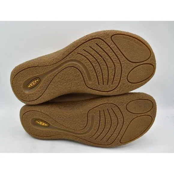 Keen Womens Size 11 Mosey Chelsea Leather Pull On Safari Birch Boots Shoes