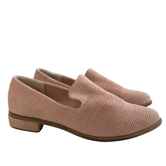 Kelsi Dagger Brooklyn Arbor Corduroy Slip-On Loafers Size 7