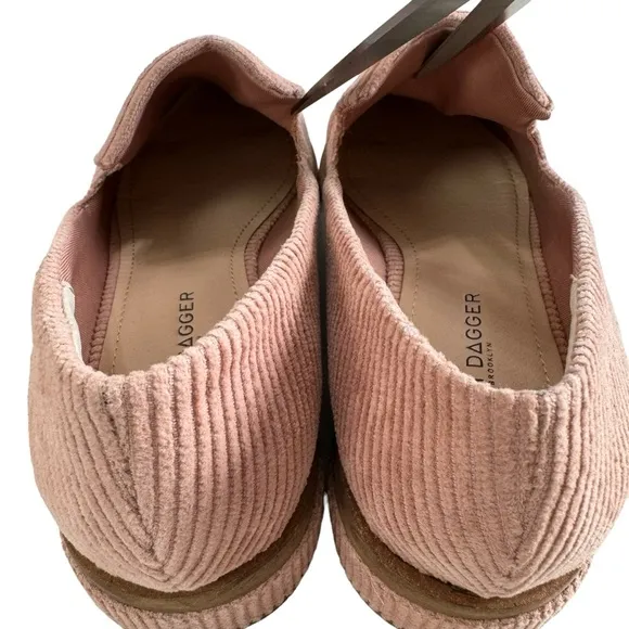 Kelsi Dagger Brooklyn Arbor Corduroy Slip-On Loafers Size 7