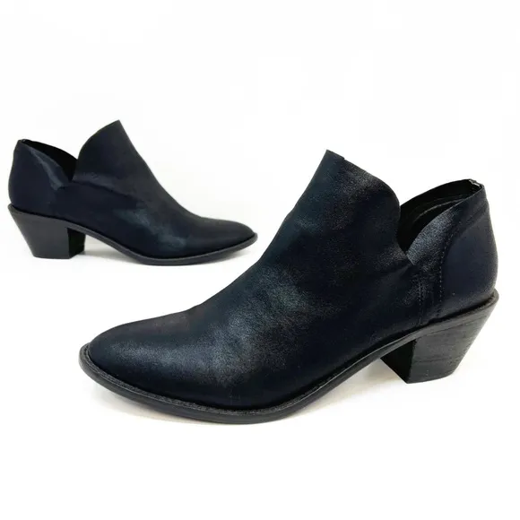 Kelsi Dagger Kenmare Booties Black Metallic