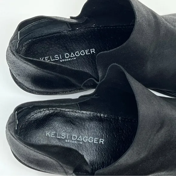 Kelsi Dagger Kenmare Booties Black Metallic