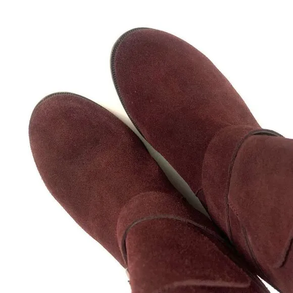 KENNETH COLE Suede Pull On Boots