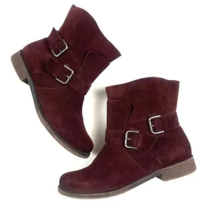 KENNETH COLE Suede Pull On Boots