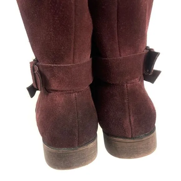 KENNETH COLE Suede Pull On Boots
