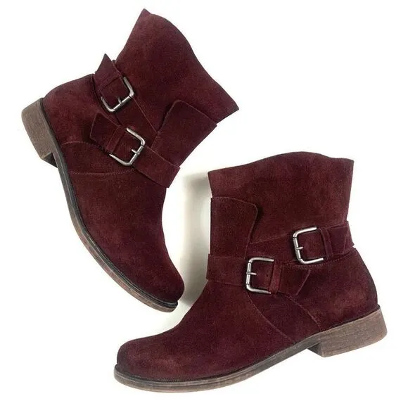 KENNETH COLE Suede Pull On Boots