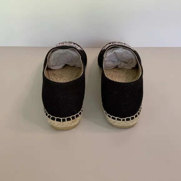 KENZO Espadrilles Classic Tiger Black Sz 37