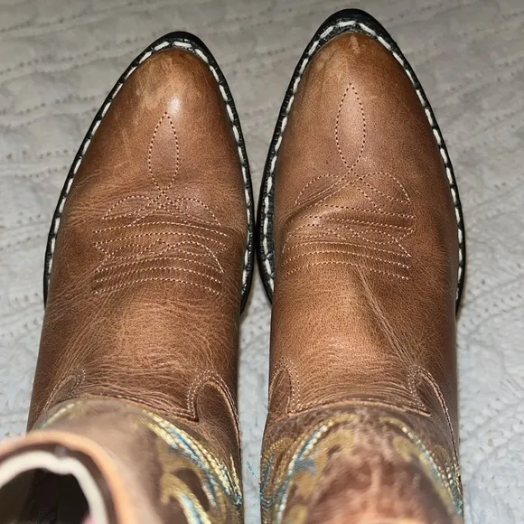 Kids Old West Cowboy Boots Excellent Condition size: 1.5/2