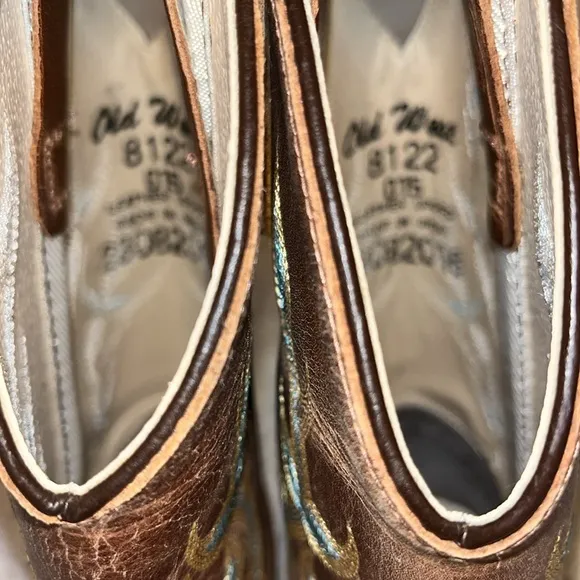 Kids Old West Cowboy Boots Excellent Condition size: 1.5/2