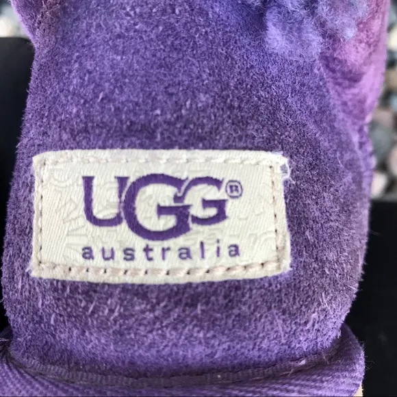 Kids Purple Bailey Bow Boots