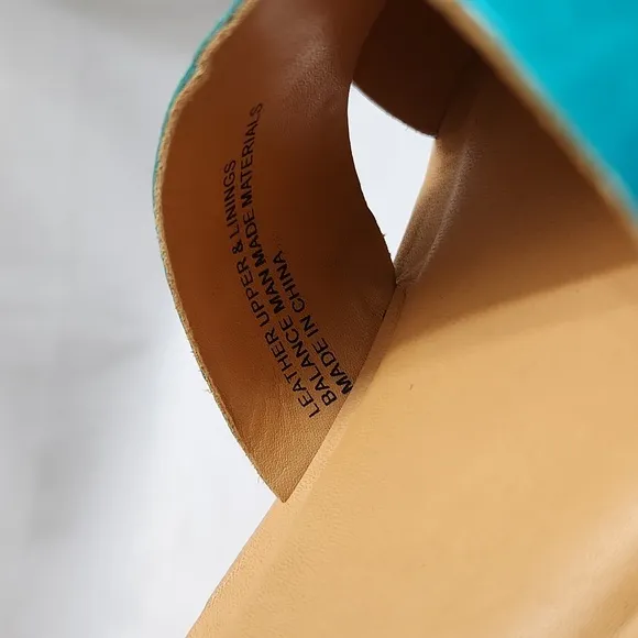 Kork-Ease Espadrille Wedge sandals (womens size 10)