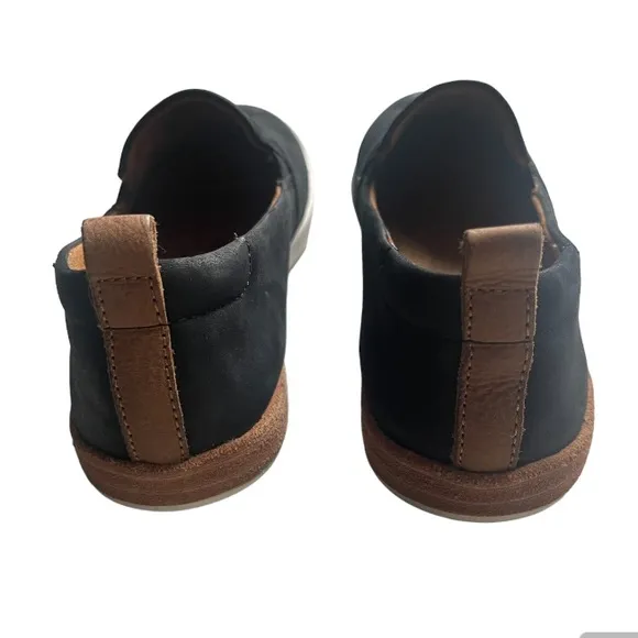 Kork Ease Peyton Black Leather Slip-On Sneaker
