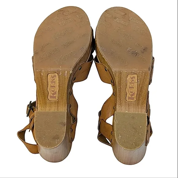 Korks by Kork Ease Bagley Sandals EUC Size 11M   S3337