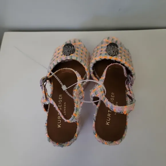 Kurt Geiger London Kensington Ankle Strap Platform Sandals