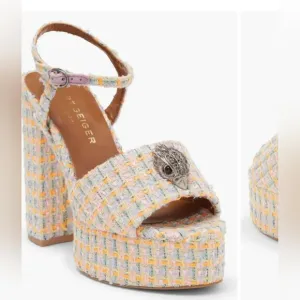 Kurt Geiger London Kensington Ankle Strap Platform Sandals