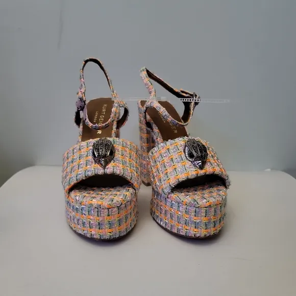 Kurt Geiger London Kensington Ankle Strap Platform Sandals