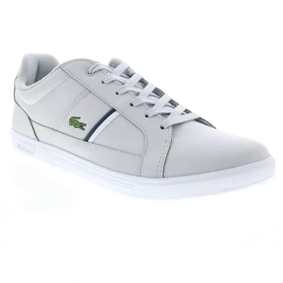 LACOSTE Europa 0120 1 SMA Mens Gray Synthetic Lifestyle Sneakers