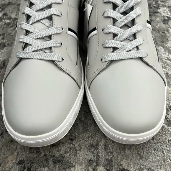 LACOSTE Europa 0120 1 SMA Mens Gray Synthetic Lifestyle Sneakers
