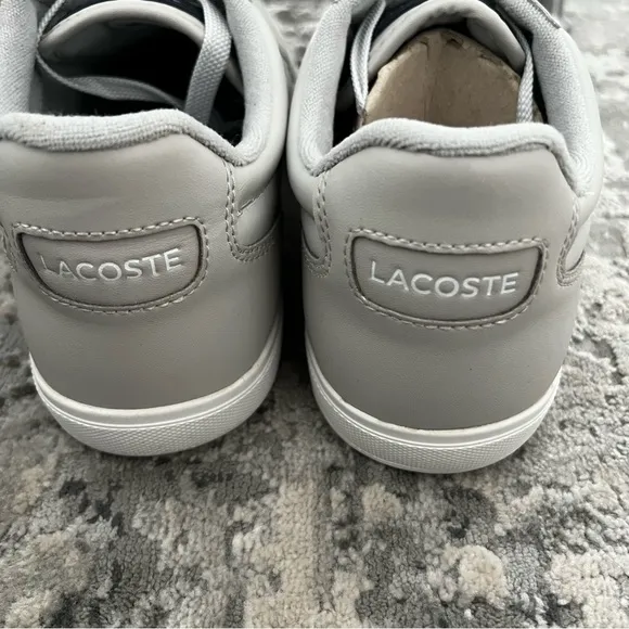 LACOSTE Europa 0120 1 SMA Mens Gray Synthetic Lifestyle Sneakers