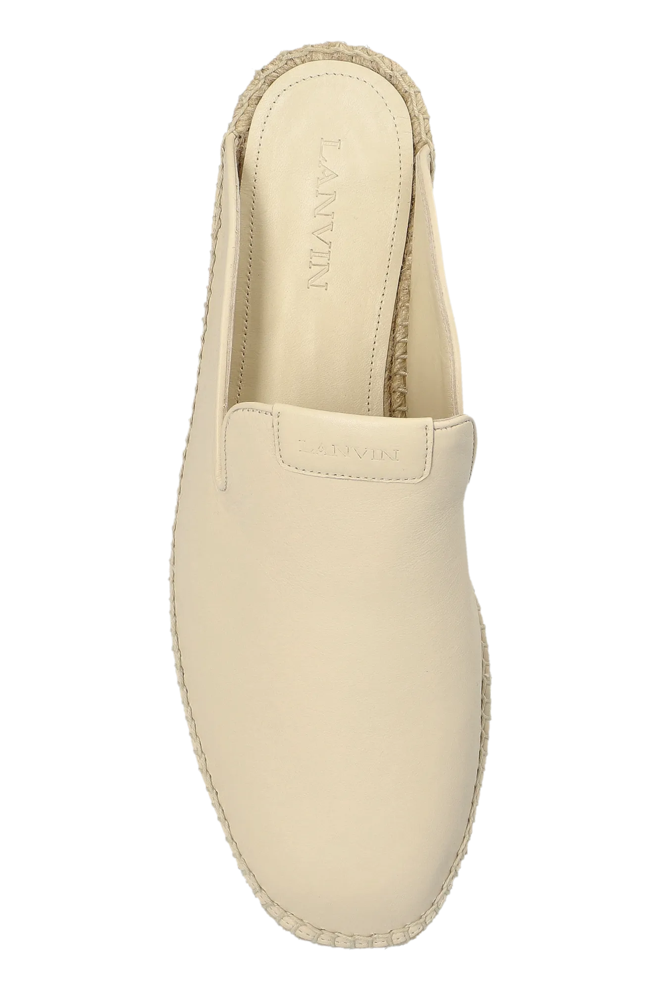 Lanvin Leather Slides