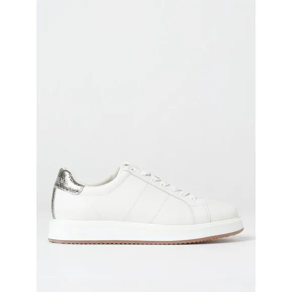 Lauren Ralph Lauren Leather Sneakers Casual Design Women White