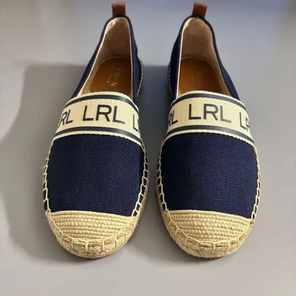 Lauren Ralph Lauren Caylee Flat Espadrilles size 6.5