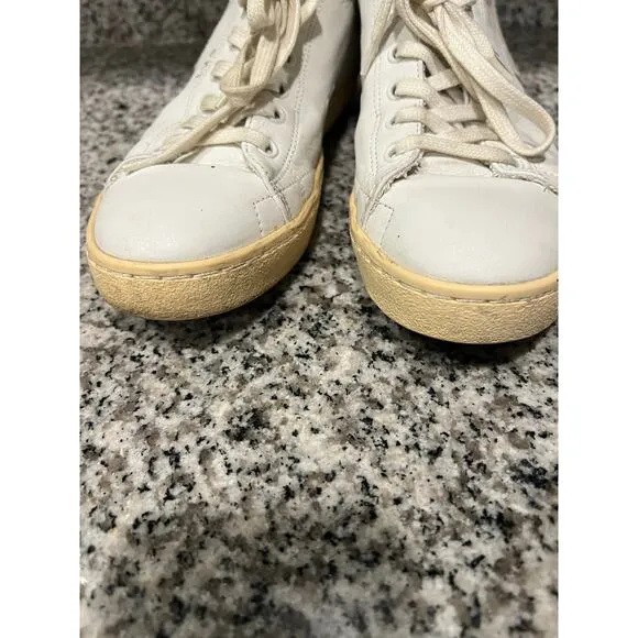 Leather crown sneakers