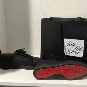 Leather Red Sole Sneakers