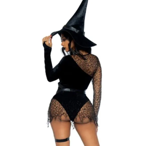 Leg Avenue Yandy Crafty Witch Black Costume NWT Size Small