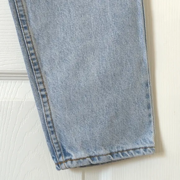 Levi's 90's Vintage 10962 Orange Tab More Relaxed Fit Tapered Leg Jeans Blue 9